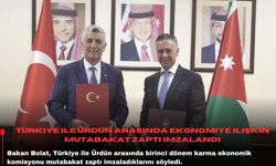 Türkiye ile Ürdün arasında ekonomiye ilişkin mutabakat zaptı imzalandı