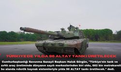 Türkiye'de yılda 96 Altay tankı üretilecek