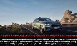 Togg banttan inişinin 3. yılında Avrupa sahnesinde