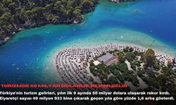 Turizmde 50 milyar dolarlık rekor gelir