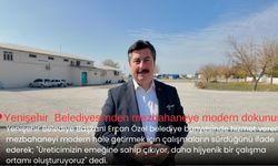 Yenişehir  Belediyesi'nden mezbahaneye modern dokunuş