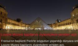Louvre Müzesi kapılarını ziyaretçilere yeniden açtı