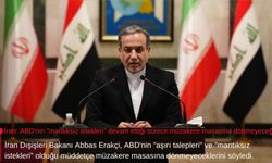 İran: ABD'nin "mantıksız istekleri" devam ettiği sürece müzakere masasına dönmeyeceğiz