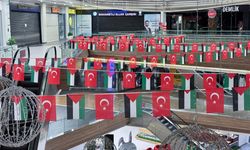 İstanbul'da bazı AVM'lerdeki mağazalardan Gazze'ye destek