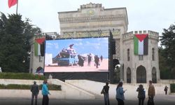 Gazze'nin sesi İstanbul Üniversitesi'nden yükseldi