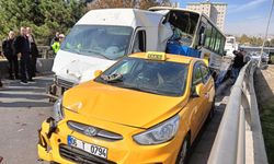 Ankara'da zincirleme kaza: 6 yaralı