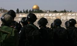 İşgalci İsrail güçleri, geçen ay Mescid-i Aksa'ya 26 baskın düzenledi