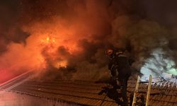 Bursa’da oto yedek parça dükkanında yangın