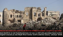 İsrail saldırıları, 1400 yıllık Büyük Ömeri Camisini "yıkıntıya" çevirdi