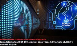 Borsa güne 11.082,74 puandan başladı