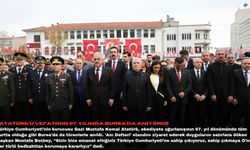 Atatürk’ü vefatının 87. yılında Bursa’da anıyoruz