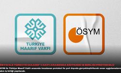 ÖSYM ile Türkiye Maarif Vakfı arasında eğitimde iş birliği protokolü