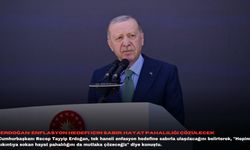 Erdoğan: Enflasyon hedefi için sabır, hayat pahalılığı çözülecek