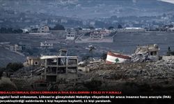 İşgalci İsrail'den Lübnan'a İHA saldırısı: 1 ölü, 11 yaralı