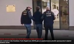 İzmir ve İstanbul'da FETÖ operasyonu: 9 gözaltı