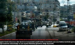 İşgalci İsrail ordusu, Nablus'ta geniş çaplı baskınlar düzenliyor