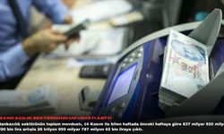 Bankacılık sektörünün mevduatı arttı
