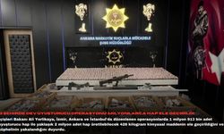 3 şehirde dev uyuşturucu operasyonu: Milyonlarca hap ele geçirildi