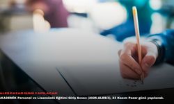 ALES pazar günü yapılacak