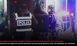 İstanbul'da suç örgütlerine yönelik operasyonlarda 81 kişi tutuklandı