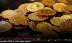 Altının gramı 5 bin 654 liradan işlem görüyor