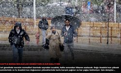 Hafta sonu sıcaklık düşüyor, kar geliyor