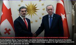 Cumhurbaşkanı Erdoğan, Gürcistan Cumhurbaşkanı Kavelashvili ile telefonda görüştü