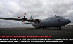 MSB: Envanterdeki C-130 uçaklarının uçuşları tedbiren durduruldu