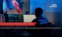 6 ilde silah kaçakçılığı operasyonlarında 119 gözaltı