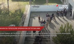 Ankara'da tefecilere operasyon: 20 tutuklama