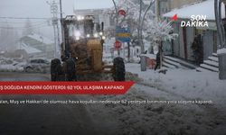 Kış doğuda kendini gösterdi: 62 yol ulaşıma kapandı