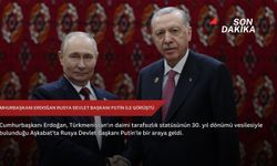 Cumhurbaşkanı Erdoğan Rusya Devlet Başkanı Putin ile görüştü