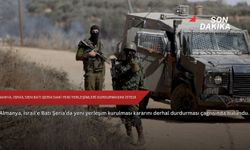 Almanya, İsrail’den Batı Şeria’daki yeni yerleşimleri durdurmasını istedi