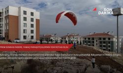 Deprem sonrası İndere, yamaç paraşütçülerinin yeni rotası oldu