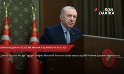 Cumhurbaşkanı Erdoğan, Hanuka Bayramı'nı kutladı
