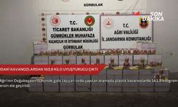 Tırdaki kavanozlardan 163,9 kilo uyuşturucu çıktı