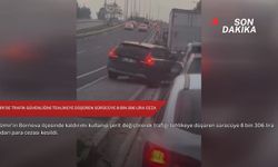 İzmir'de trafik güvenliğini tehlikeye düşüren sürücüye 8 bin 306 lira ceza