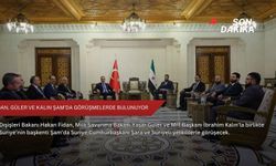 Fidan, Güler ve Kalın Şam’da görüşmelerde bulunuyor