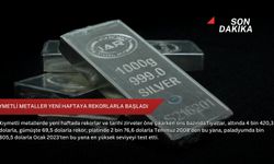 Kıymetli metaller yeni haftaya rekorlarla başladı