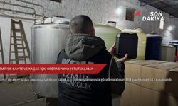 İzmir'de sahte ve kaçak içki operasyonu: 11 tutuklama