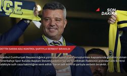 Sadettin Saran adli kontrol şartıyla serbest bırakıldı