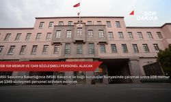MSB 109 memur ve 1349 sözleşmeli personel alacak