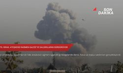 Katil İsrail ateşkese rağmen Gazze'ye saldırılarını sürdürüyor