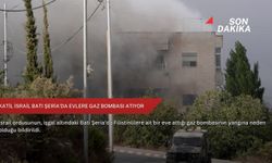 Katil İsrail Batı Şeria'da evlere gaz bombası atıyor