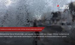 Meteoroloji uyardı: Kuvvetli kar, fırtına ve buzlanma bekleniyor
