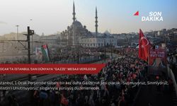 1 Ocak'ta İstanbul'dan dünyaya "Gazze" mesajı verilecek