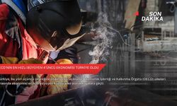 OECD'nin en hızlı büyüyen 4'üncü ekonomisi Türkiye oldu