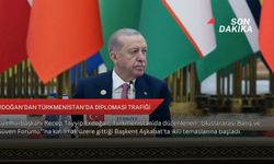 Erdoğan'dan Türkmenistan'da diplomasi trafiği