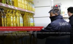 Ürünlerinin son kullanma tarihini silen market mühürlendi