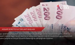 Asgari ücrette ilk toplantı başladı